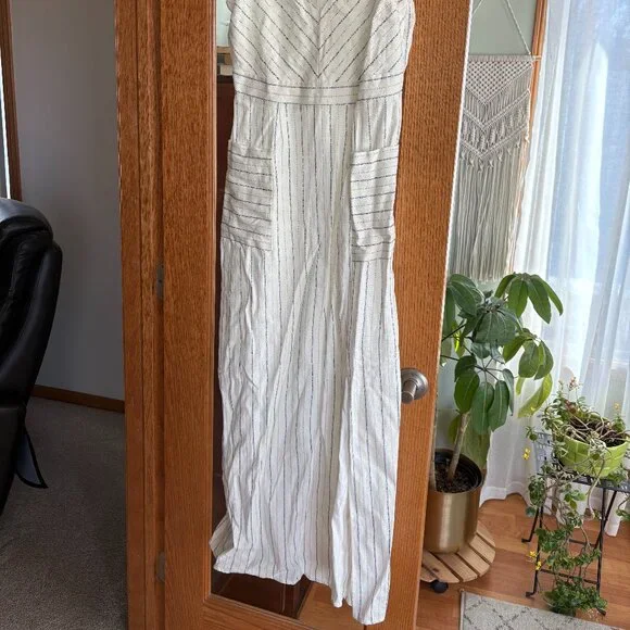 Linen-Type Maxi Dress (Size XL_\) - Picture 2 of 6